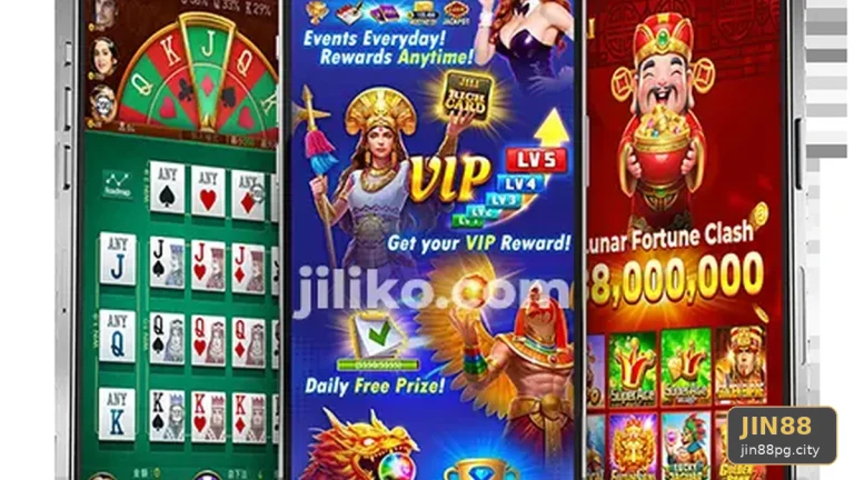 Giải Thích Biểu Tượng, Tính Năng Và Quy Trình Game Bài JIN88: Casino, Slot, Trò Chơi Bàn Trên jin88pg.city