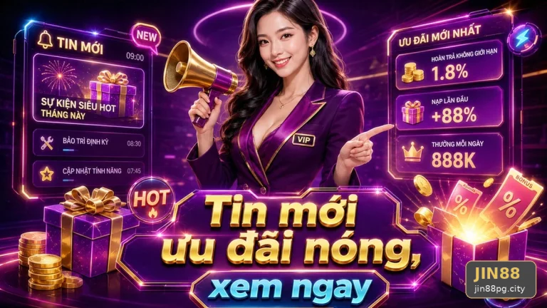 Hướng Dẫn JIN88: Xây Dựng Danh Sách Kiểm Tra Bảo Mật Trước Khi Nhận Tin Mới Và Ưu Đãi Tại jin88pg.city