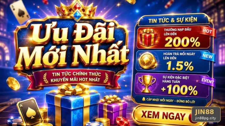 Hướng dẫn JIN88: Phân biệt thông tin xác thực, quảng cáo và kỳ vọng thực tế về ưu đãi tại jin88pg.city